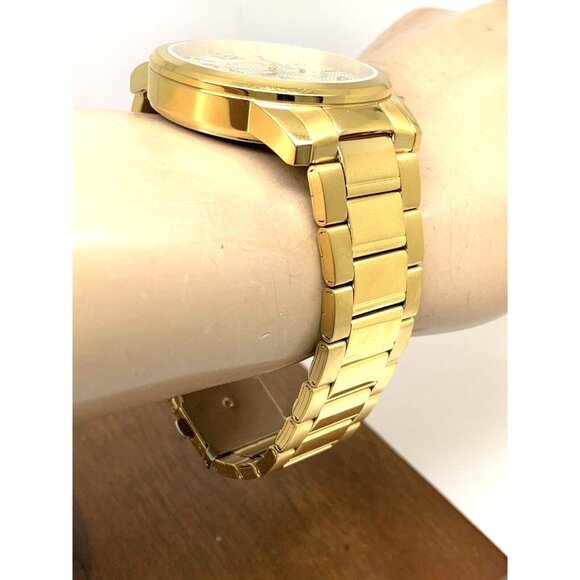 Citizen Men's Watch AN8052-55P Chronograph Quartz Gold Dial Date Stainless Steel - Picture 13 of 15